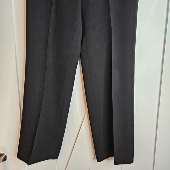 LOUBEN Women's Pants Size 10 Black Dress Trousers Career Evening Elegant Pant - Picture 2 of 12